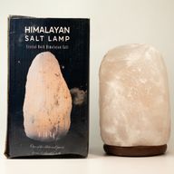 Crystal Rock Himalayan Salt Lamp - & Base apx 8-10kg