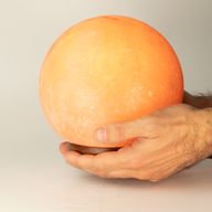 Salt Lamp Ball - Big Wooden Base 3-4kg