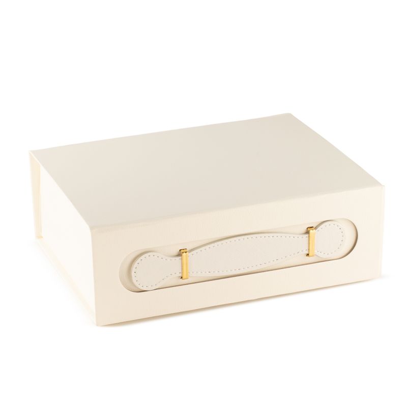 Flat Pack Gift Box - Med Hamper  (24x18.2x8cm) - White