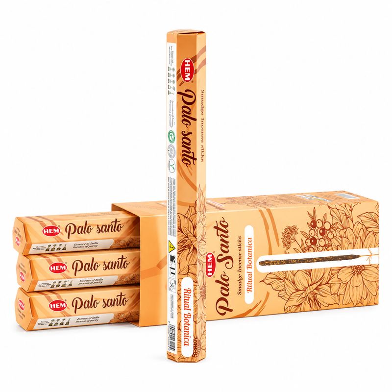 HEM Hexaganal Incence - Smuge  - Palo Santo