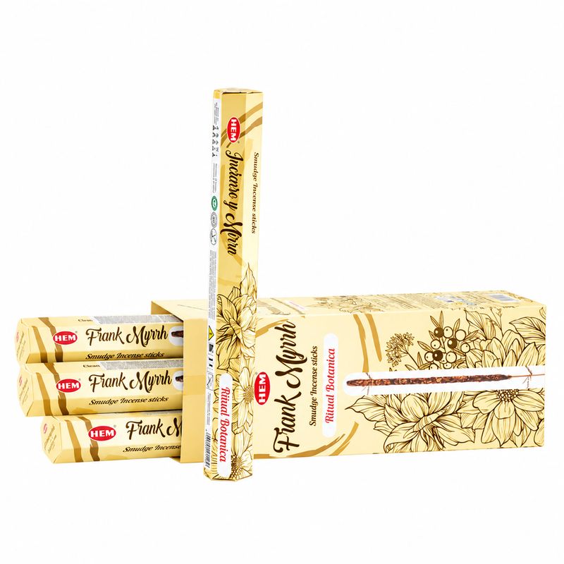 HEM Hexaganal Incence - Smuge  - Frank Myrrh