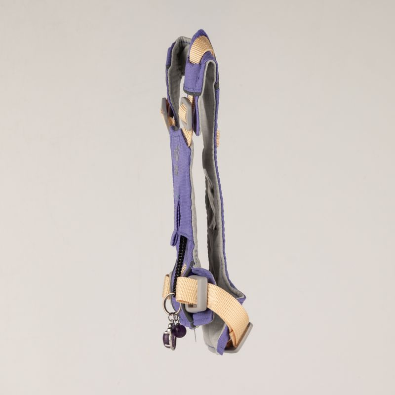 PAW - S (4-8Kg) Dog Step-in Guardian Harness with Reflective Mesh - Lavender - Amethyst Charm