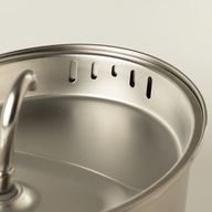 PAW Food Bowls - Electric Water Fountain 2.5 Liter - USB - Stainless Steal (304)