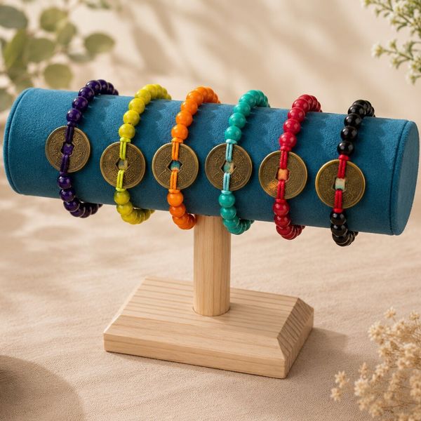 Bali Good Luck Feng Shui Bracelet Starter Pack – 60 Assorted Bracelets