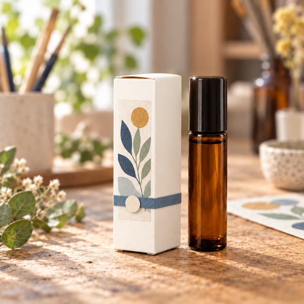 Box for 10ml Roll On Bottle - White