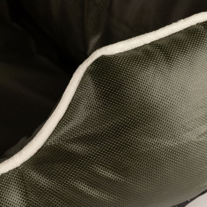 Paw Bed - Small Khaki Green - 60x50x15cm