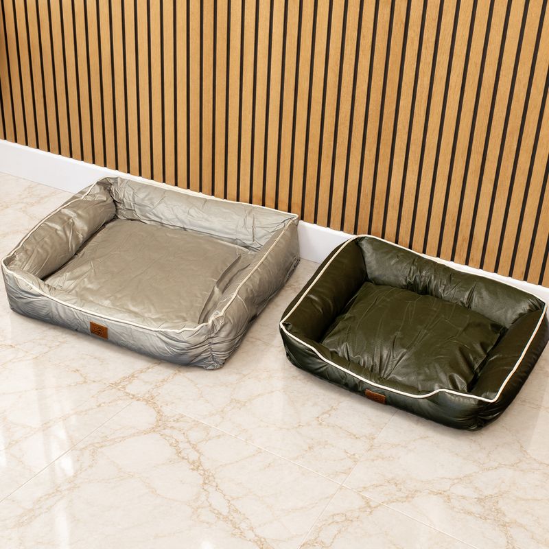 Paw Bed - Medium Khaki Biege - 70x60x15cm
