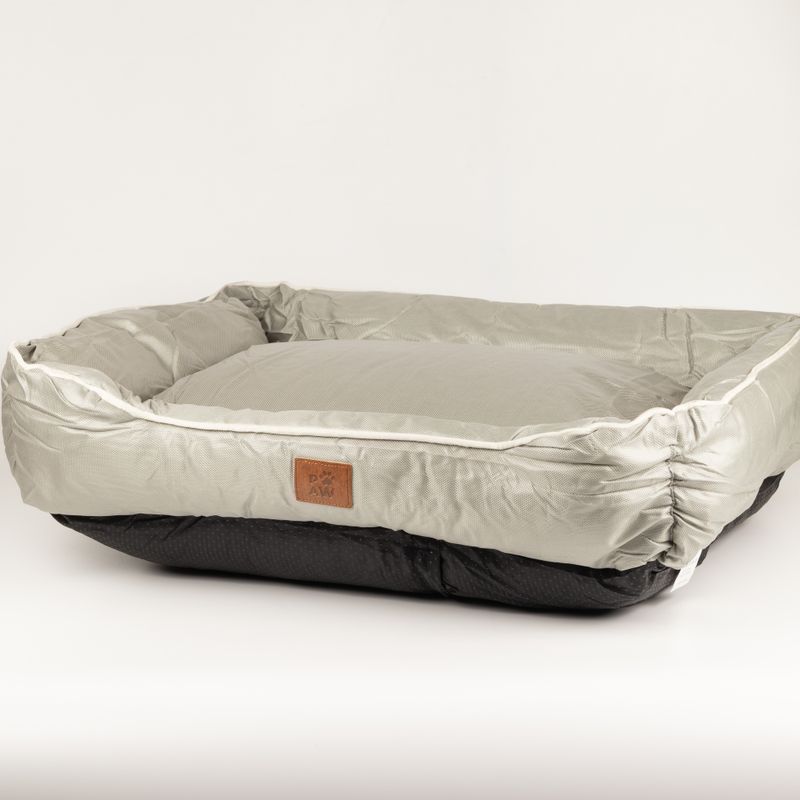 Paw Bed - Medium Khaki Biege - 70x60x15cm