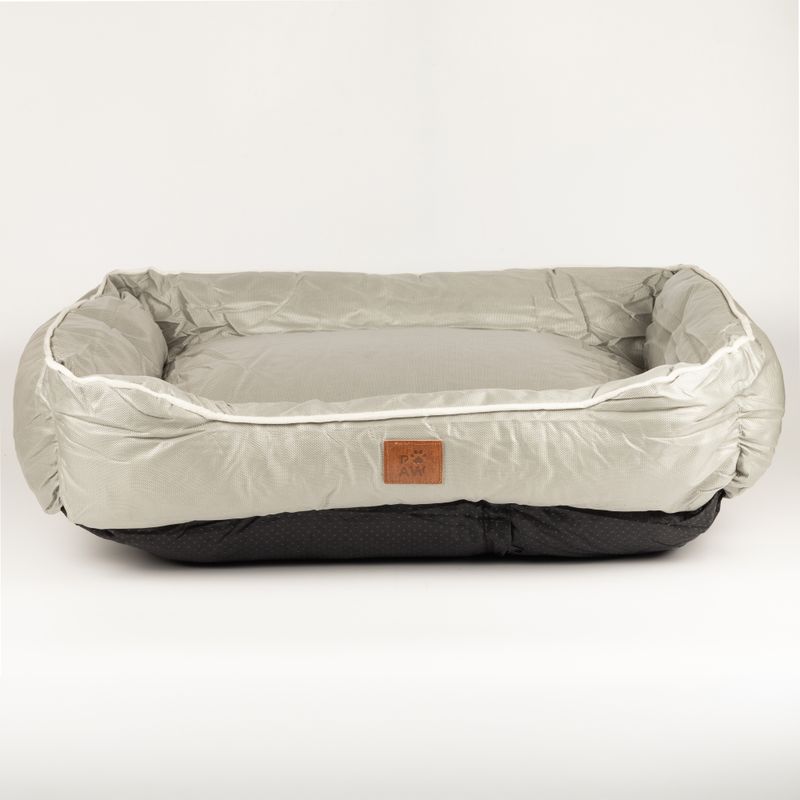Paw Bed - Medium Khaki Biege - 70x60x15cm