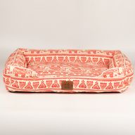 Paw Bed - Lucky Elephant - Red 60x50x14cm