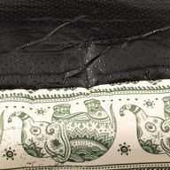 Paw Bed - Lucky Elephant - Green - 60x50x14cm