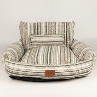 Paw Bed - Small Sofa - Brown Stripes - 50x50x26cm