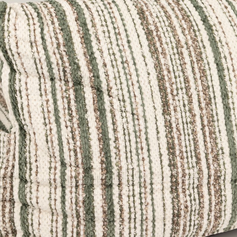 Paw Bed - Medium Sofa - Brown Stripes - 60x60x28cm