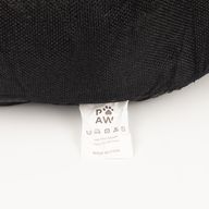 Paw Bed - Large Royal Crown - Black & Grey - 50x50x26cm