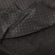 Paw Bed - Large Royal Crown - Black & Grey - 50x50x26cm