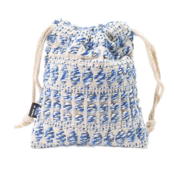 Natural Pouches - Assorted Jacquard Pouches (4x 3 Designs) - 12x10cm
