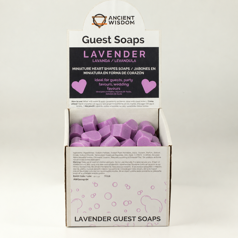 Heart Guest Soaps - Lavender