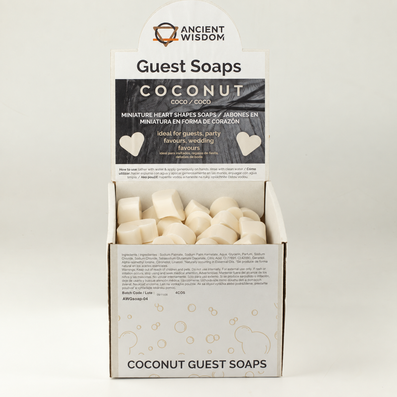 Heart Guest Soaps - Coconut