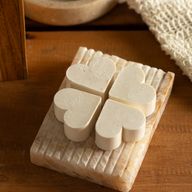 Heart Guest Soaps - Coconut