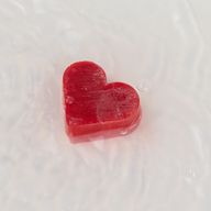 Heart Guest Soaps - Raspberry