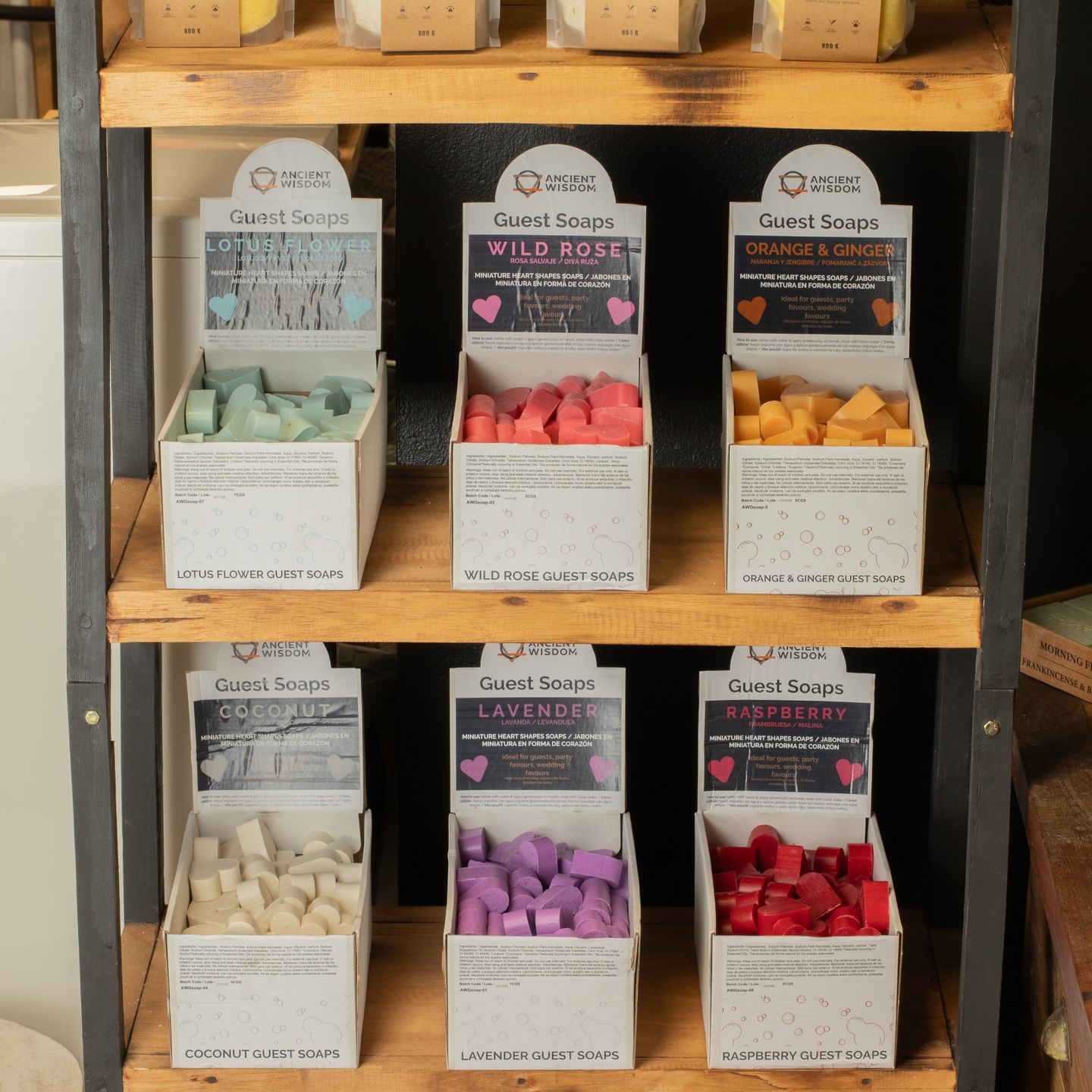 Wholesale Shaped Guest Soaps