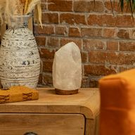 Crystal Rock Himalayan Salt Lamp - & Base apx 2-3kg