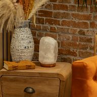 Crystal Rock Himalayan Salt Lamp - & Base apx 3-5kg