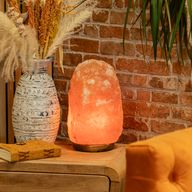 Quality Natural Salt Lamp - & Base apx 8-10kg