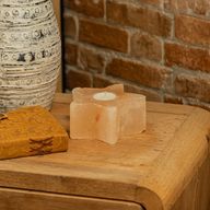 Salt Candle Holder - Star
