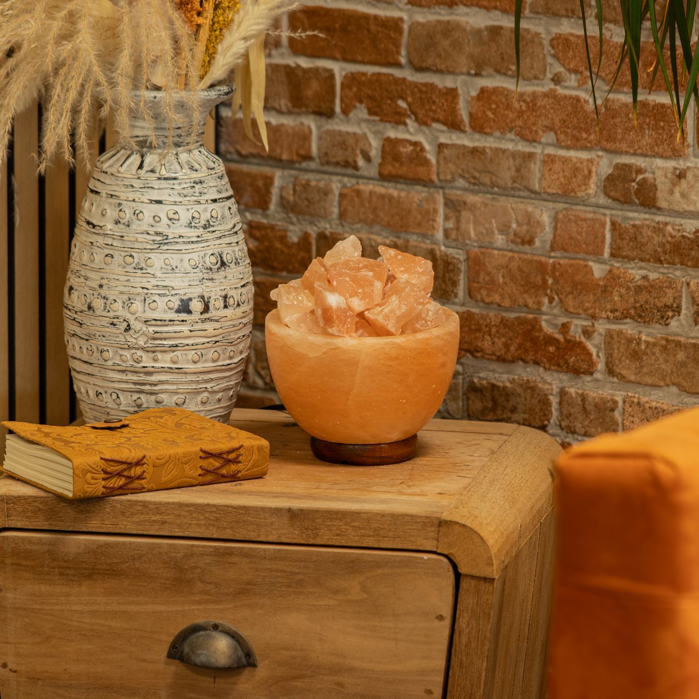 Himalayan Salt Lamps & Candle Holders