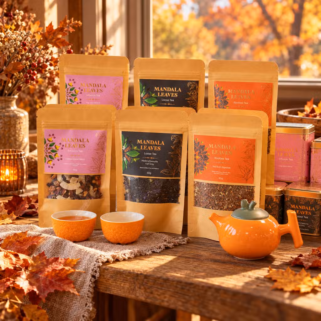 Artisan teas pour l'automne