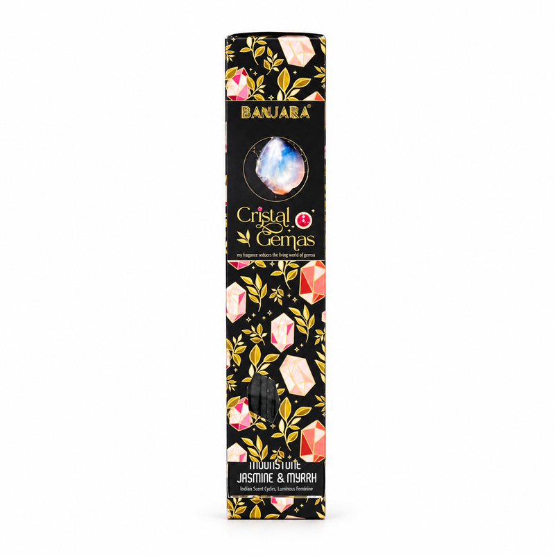 Banjara Cristal Gemas - Moonstone Jasmine & Myrrh