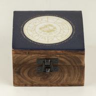 Small Enamelled Box - Aquarius