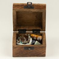 Small Enamelled Box - Pisces