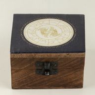 Small Enamelled Box - Pisces