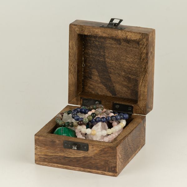 Small Enamelled Box - Taurus