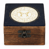 Small Enamelled Box - Gemini