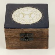 Small Enamelled Box - Gemini