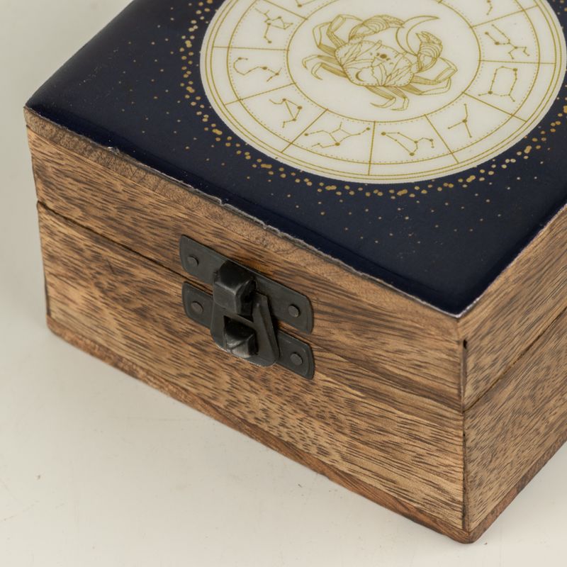 Small Enamelled Box - Cancer