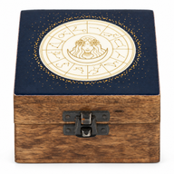 Small Enamelled Box - Virgo