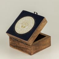 Small Enamelled Box - Virgo
