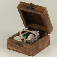 Small Enamelled Box - Libra