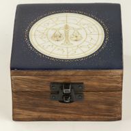 Small Enamelled Box - Libra