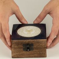 Small Enamelled Box - Scorpio