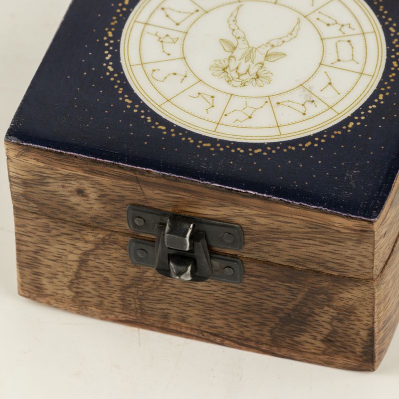 Small Enamelled Box - Capricorn