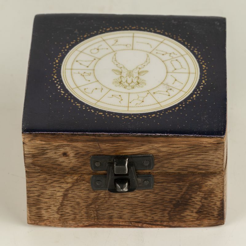 Small Enamelled Box - Capricorn