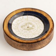 Stars Sign Mini Bowl & Incense Stick Holder - Aquarius