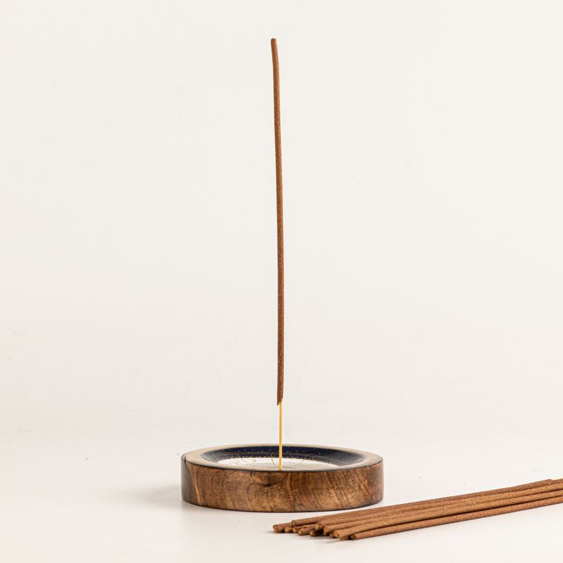 Stars Sign Mini Bowl & Incense Stick Holder - Sagittarius