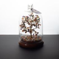 Gemstone Dome Garden - Quartz Crystal & LED lights - 200 chipstones