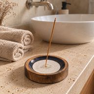 Stars Sign Mini Bowl & Incense Stick Holder - Scorpio